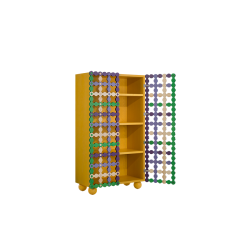 criss cross - storage ||| grren / purple