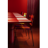 afro ||| aubergine / marron