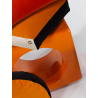 bonbon - carré ||| fougère / orange