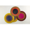 acapulco ||| purple / cigar / yellow