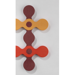 criss cross - s ||| rouge / violet
