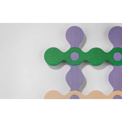 criss cross - m ||| violet / vert