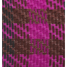 afro ||| tartan aubergine / marron / noir