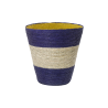 acapulco - panier ||| violet / naturel / jaune